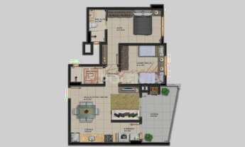 Imagem 6: ASPEN RESIDENCIAL, 2 dormitórios na Avenida Inocente Pagnan