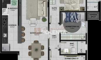 Imagem 7: DUSSELDORF RESIDENCIAL, 3 dormitórios na Rua Rosalino Dal Bó