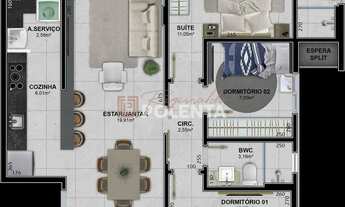 Imagem 7: DUSSELDORF RESIDENCIAL, 3 dormitórios na Rua Rosalino Dal Bó