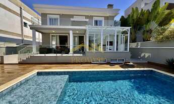 Imagem 2: Alphaville Residencial 0 (Zero) - Venda - Casa Mobiliada com 4 suítes, 530m de área const