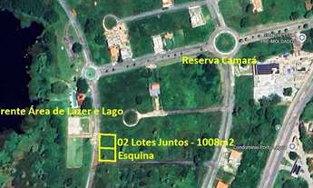 Imagem 4: Vendo Dois Lotes Juntos (Total 1008m2) e de Esquina, Frente Lago e Área de Lazer em Condom