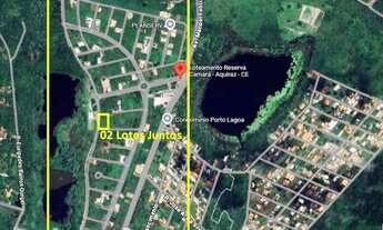 Imagem 6: Vendo Dois Lotes Juntos (Total 1008m2) e de Esquina, Frente Lago e Área de Lazer em Condom