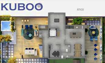 Imagem 4: Apartamento Padrão 1 dormitório com suíte