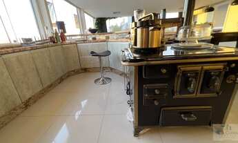 Imagem 5: Cobertura linear com 4 dormitórios, vista sensacional à venda, 234 m² - Abraão - Florianóp