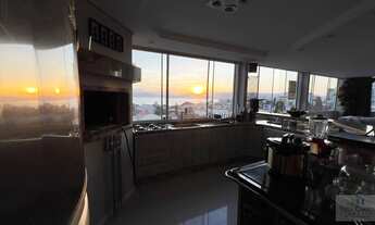 Imagem 7: Cobertura linear com 4 dormitórios, vista sensacional à venda, 234 m² - Abraão - Florianóp