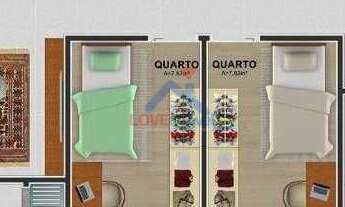 Imagem 2: Apartamento Aconchegante de 2 Quartos no Residencial Grand Santorini em Pinhais