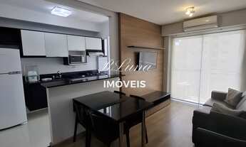 Imagem 5: Apartamento Padrão de uma Suíte e Mobiliado em Alphaville Centro - Barueri- SP