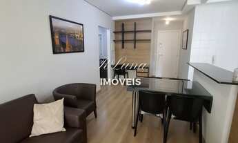 Imagem 4: Apartamento Padrão de uma Suíte e Mobiliado em Alphaville Centro - Barueri- SP
