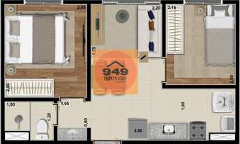 Imagem 6: Aplauso Jabaquara - Apartamento 2 dormitórios à venda no Jabaquara, zona sul - SP. Minha C