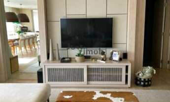 Imagem 4: Apartamento Mobiliado, 2 dormitórios, 2 suíte, 5 banheiro, 3 vagas na garagem, 185M² de Ár