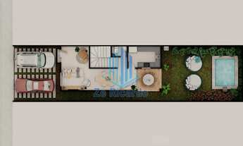 Imagem 7: Casa Duplex com piscina no Sim