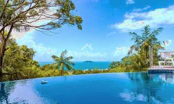 Imagem: Casa com linda vista, em meio à natureza