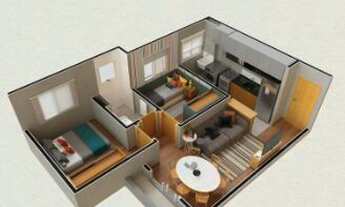 Imagem 3: Apartamento em lançamento pelo MCMV na região do Jambeiro, Campinas/SP