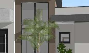 Imagem: Casa térrea em final de construção em