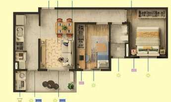 Imagem 7: Apartamentos em construção 2 dorms c/suíte em Hortolândia/SP
