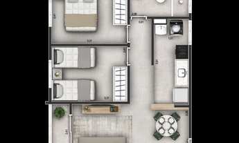 Imagem 7: Apartamento pelo Minha Casa Minha Vida no Matão em Sumaré/SP