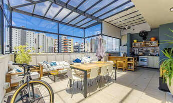 Imagem 4: Apartamento Cobertura Duplex a venda no Jardim Botânico - 2 quartos, 2 vagas, 151 m2, chur