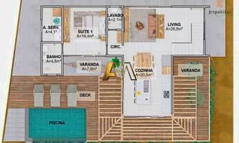 Imagem 5: Casa à venda no bairro Açu da Torre - Mata de São João/BA