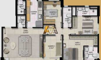 Imagem 6: APARTAMENTO COM 3 SUÍTES NO HORTO FLORESTAL