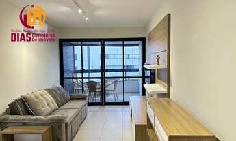 Imagem 2: Vendo Apartamento com 50m2 quarto e sala com varanda panorâmica para o mar em Condominio c