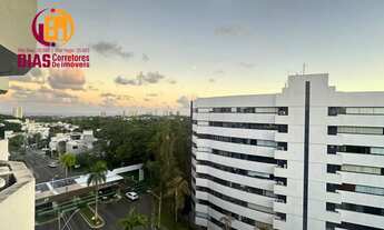 Imagem 3: Vendo Apartamento com 50m2 quarto e sala com varanda panorâmica para o mar em Condominio c