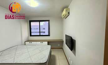 Imagem 7: Vendo Apartamento com 50m2 quarto e sala com varanda panorâmica para o mar em Condominio c