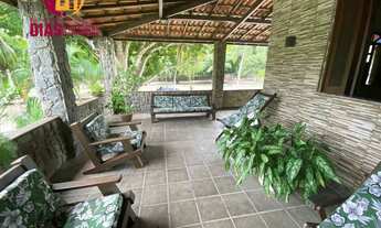 Imagem 4: Sítio à venda com 10.000m² com casa sede com piscina em Barra de Jacuípe com 5/4 , suítes