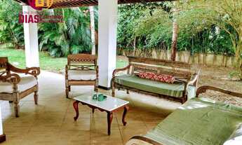 Imagem 7: Alugo casa Dúplex em condomínio fechado com 1500m2 total com 4/4, suítes, mobiliada em L