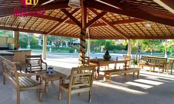 Imagem 2: Alugo casa Dúplex em condomínio fechado com 1500m2 total com 4/4, suítes, mobiliada em L