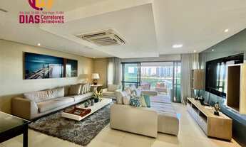 Imagem: Apartamento mobiliado 4 suítes com 195m²