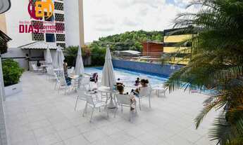 Imagem 2: Vendo apartamento no Stiep com 71m2, nascente, 2/4, sendo 01 suíte, sala 2 ambientes, 2 va