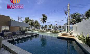 Imagem 7: Vendo apartamento com 65m² com armários e ar, varanda panorâmica para mar. 2/4.2 vagas- Pi