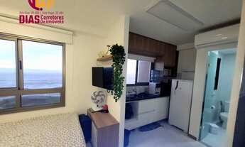 Imagem 4: Vendo Lindo Studio Novo em oportunidade frente mar mobiliado e decorado em condomínio c