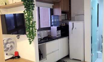 Imagem 7: Vendo Lindo Studio Novo em oportunidade frente mar mobiliado e decorado em condomínio c