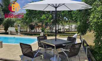 Imagem 3: Alugo Casa em Jacuípe Pará aluguel anual com 260m2, mobiliada e decorada com clube com pis