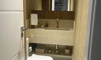 Imagem 5: Vendo Lindo Apartamento em Alphaville com 112m2 Reformado com Varanda gourmet , 3/4, suíte