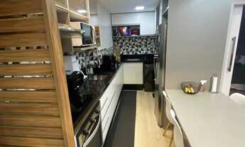 Imagem 4: Vendo em oportunidade Apartamento com 64m2 com 2 suites, nascente, mobiliado e decora