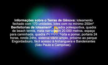 Imagem 7: Terras de Gênova - Engordadouro, Jundiaí/SP