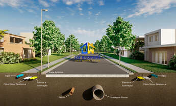 Imagem 6: Terreno para venda no condomínio de Tamboré no bairro Caxambú