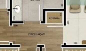 Imagem 2: APARTAMENTO À VENDA NO BAIRRO MANACÁS, 3 QUARTOS, 2 VAGAS, ELEVADOR, LAZER COMPLETO 74M²