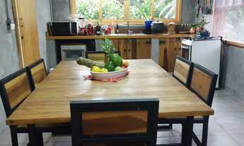 Imagem 3: Chácara com 25.000m² com rio e lagoa com peixes, chalé e casa principal em Morretes, PR