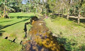 Imagem 5: Chácara com 25.000m² com rio e lagoa com peixes, chalé e casa principal em Morretes, PR