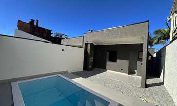 Imagem 6: Casa nova 94 m² construído, 348 m² terreno, 3 quartos (1 suíte) e piscina, apenas 2 q