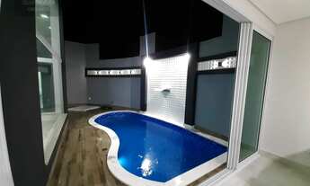 Imagem 6: Casa Alto Padrão com piscina e 03 dormitórios sendo uma suíte em Americana - SP