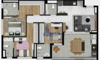 Imagem 2: Apartamento à venda no bairro Jardim das Acácias - São Paulo/SP