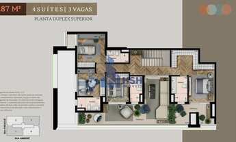 Imagem 4: Apartamento à venda no bairro Perdizes - São Paulo/SP, Zona Oeste