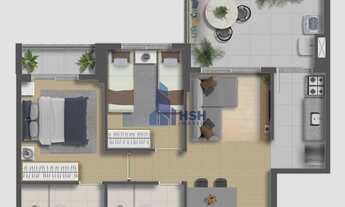 Imagem 4: Apartamento de 57 e 74m a partir de R$ 561 mil - Vila Mascote