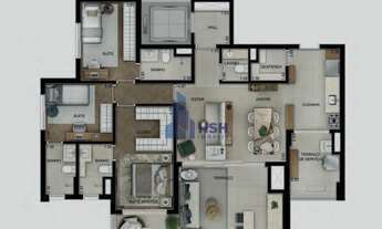 Imagem 6: Apartamento à venda no bairro Campo Belo - São Paulo/SP, Zona Sul