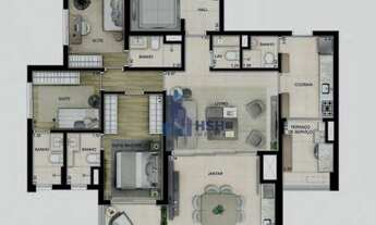 Imagem 4: Apartamento à venda no bairro Campo Belo - São Paulo/SP, Zona Sul