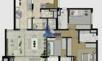 Imagem: Apartamento à venda no bairro Sumaré